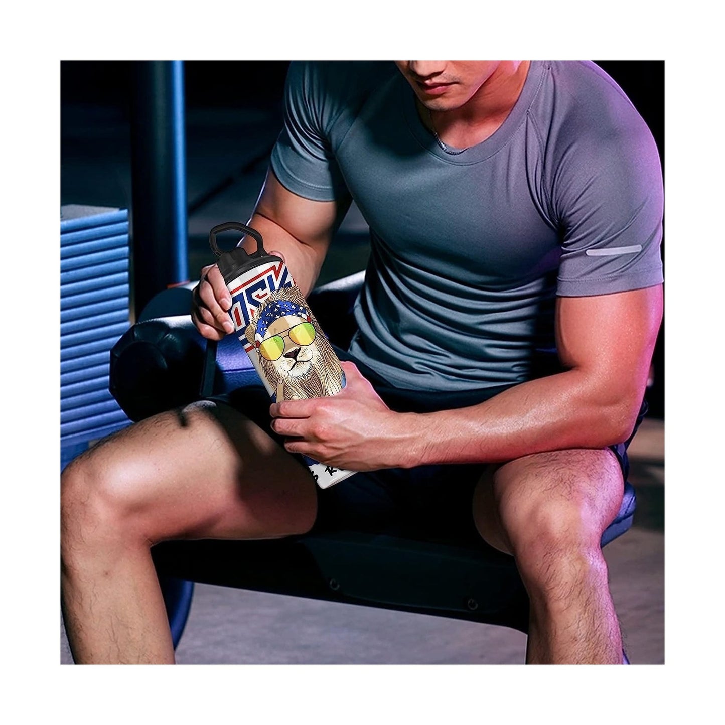 FECBK 30 Pack Sublimation Water Bottle Blanks 20 Oz Sublimation Sports Water ...