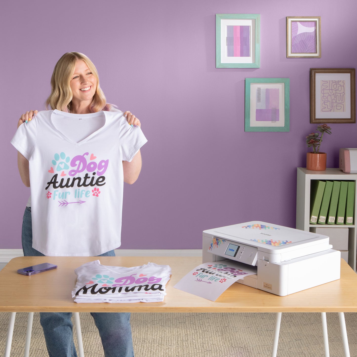 SP1 High-Quality Wireless Sublimation Printer with Paper & Full-Size Inks