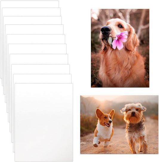 10 Pcs Sublimation Photo Blanks 8X10 Inch Metal Sublimation Sign Blanks Aluminum