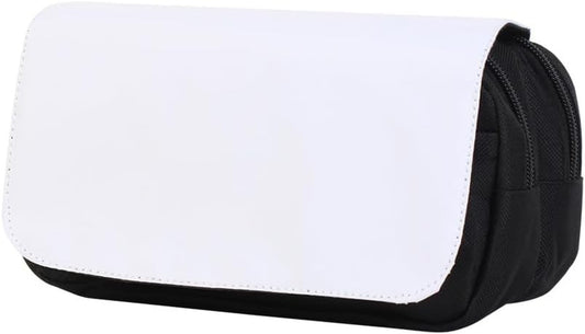 Sublimation Blanks Cosmetic Bags Pencil Case Multipurpose DIY Heat Transfer Makeup Bags Toiletry Pouch with Removable Flap for Sublimation